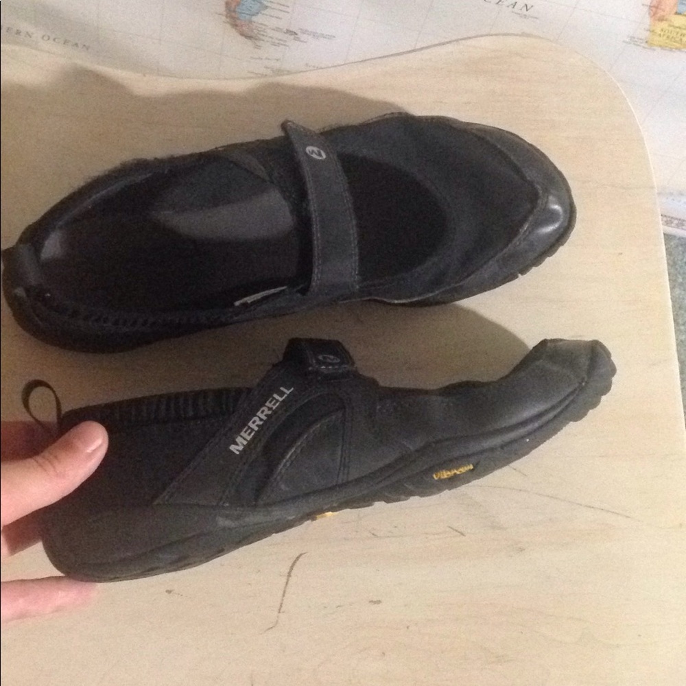 Merrell pure glove black Mary Jane shoe